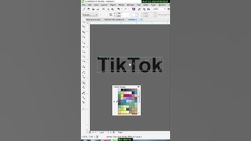 Vẽ chữ 3D trong Corel