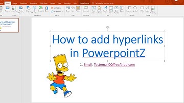 How to Add Hyperlinks in PowerPoint