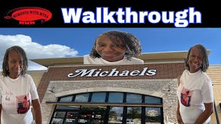 ASMR | Walkthrough in Michael’s Arts & Craft with (soft spoken voiceover) screenshot 5