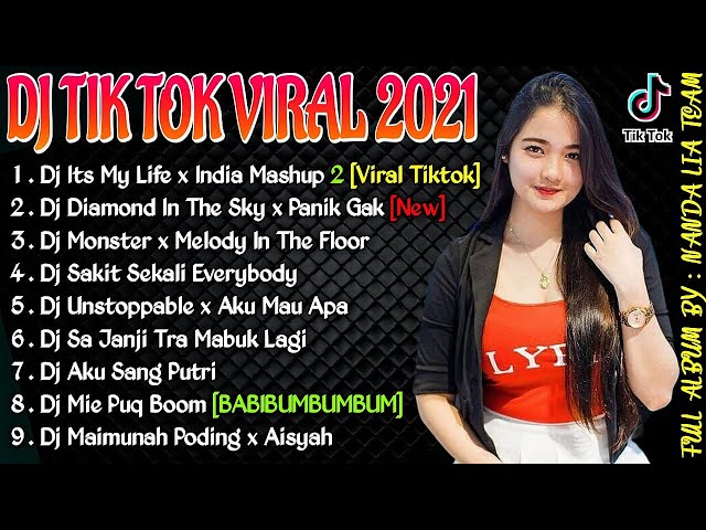 DJ TIKTOK TERBARU 2021 - DJ ITS MY LIFE X INDIA MASHUP 2 FULL BASS TIK TOK VIRAL REMIX TERBARU 2021 class=