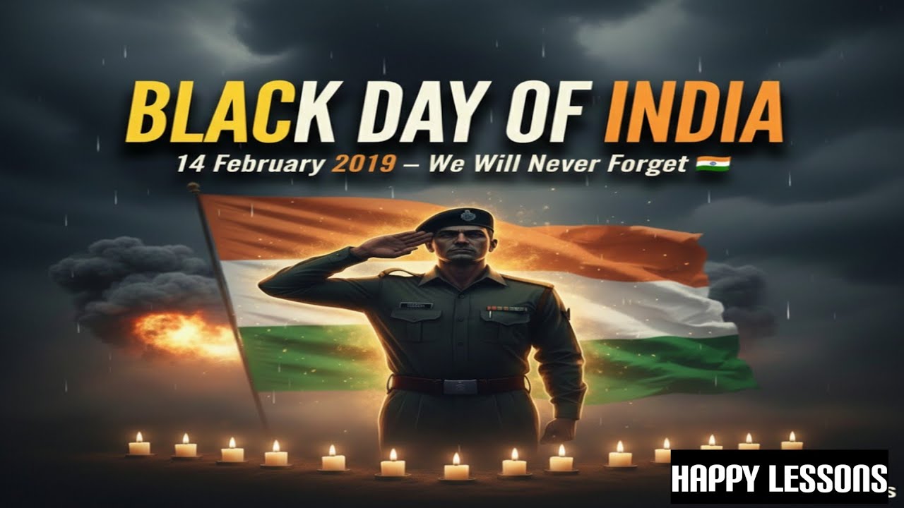 Pulwama Attack 14 February 2019 | 40 CRPF Martyrs Tribute | Black Day of India 🇮🇳