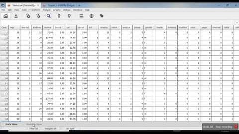 pspp, a free alternative to SPSS