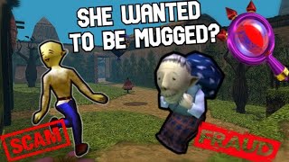 Theory: The Old Lady Wanted to be Mugged!!