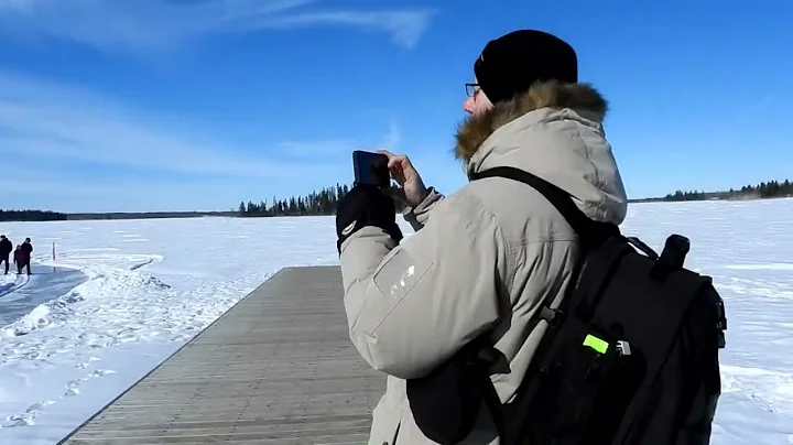 Signs of Spring at Astotin Lake and Lakeview Trail, Elk Island National Park, Alberta, Canada