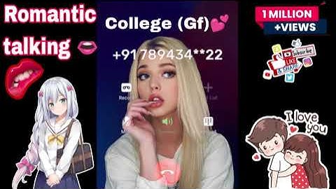 College Ki New GF 💕 Call Prank 😄 | New GF 🌹 | Prank people by making them talk to a duplicate girl 😁