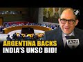 Argentine envoy to India Mariano Caucino backs India’s UNSC permanent membership bid