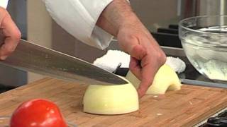 Dicing an Onion by Chef Jean Pierre Resimi