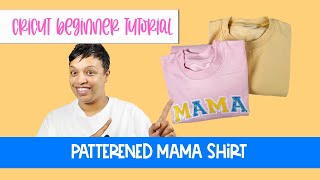 This Patterned Mama Shirt Looks Expensive (But It's Easy!)