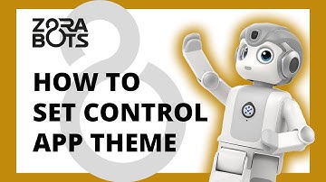 ZBOS by Zorabots: How to set control theme