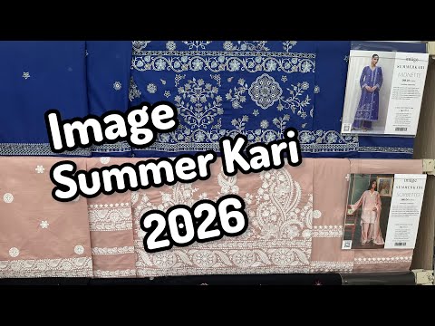 Image New Summer Kari 2026 ❤️ Image New Unstitched Collection 💕