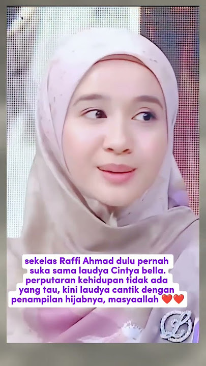 Masyalllah Laudya Chintya Bella cantik dengan gaun hijab nya ❤️ #viralvideo #vidoeshort