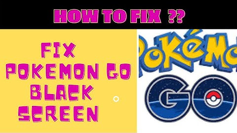 How to Fix Pockemon Go Black Screen Problem Solved || FING 24