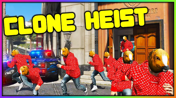 GTA 5 Roleplay - 20 CLONES ROB BANKS | RedlineRP