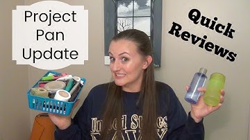 Products to USE UP Update #3 | Project Pan & Reviews | 2017