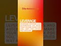 Leverage | Elite Automation #ecommerce #onlinebusinesstips