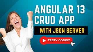 Angular 13 CRUD with JSON-server |Angular CRUD with Reactive form| Angular CRUD Project Crash Course