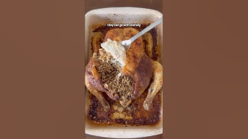 RICE STUFFED CHICKEN | MIDDLEEASTERN STUFFED CHICKEN | CHICKEN RECIPES | SYRIAN RECIPES