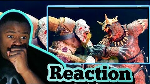 this was an ass Whooping: Battle beast vs Ares Kong of war Stop motion battle @The_official_EGM