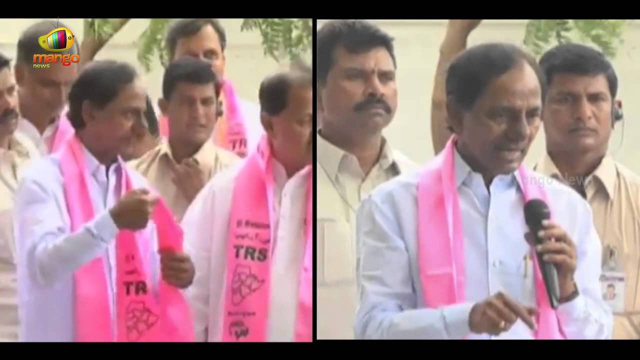 T CM KCR Speaks at TRS Bhavan | D Srinivas Joining TRS Party | Party Change