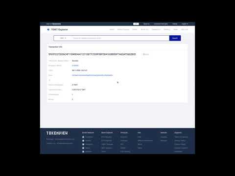 TOKT block explorer presentation for OKChain - Developed by Tokenview - video from Tokenview
