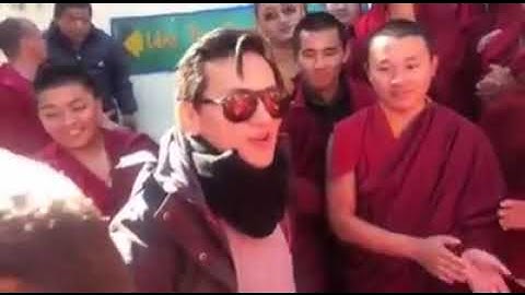 Raju lama in rumtek sikkim...