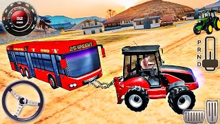 Tractor Tow Heavy Duty Vehicles Pull Simulator - Android GamePlay screenshot 4