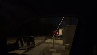 #13212 CSX D765-25 Empty Double Stack trash train with awesome crew