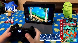 Как Играть В Sega Сегу На Телефоне Или Планшете Android На Безпроводном Геймпаде