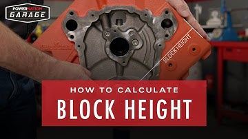 How To Calculate Block Height