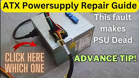 Mastering ATX Power Supply Repair: Step-by-Step Tutorial and Troubleshooting Tips! #diy #powersupply