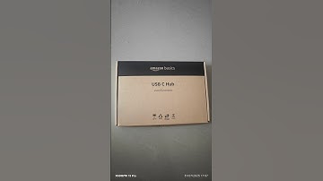 Amazon Basics USB-C Hub Dock 7-in-1 Unboxing #unboxing #unboxingvideo #song #usb #amazon #travel