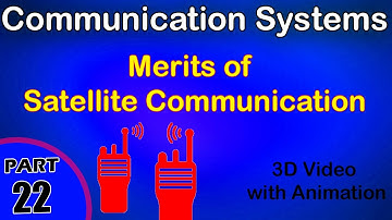 Merits of Satellite Communication | class 12 physics subject notes lectures|CBSE|IITJEE|NEET