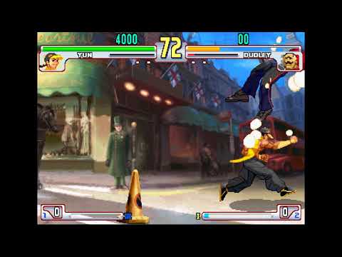 Street Fighter III: 3rd Strike - Kara Palms on Dudley with 8 stacked taunts