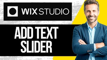 How to Add a Text Slider in Wix Studio