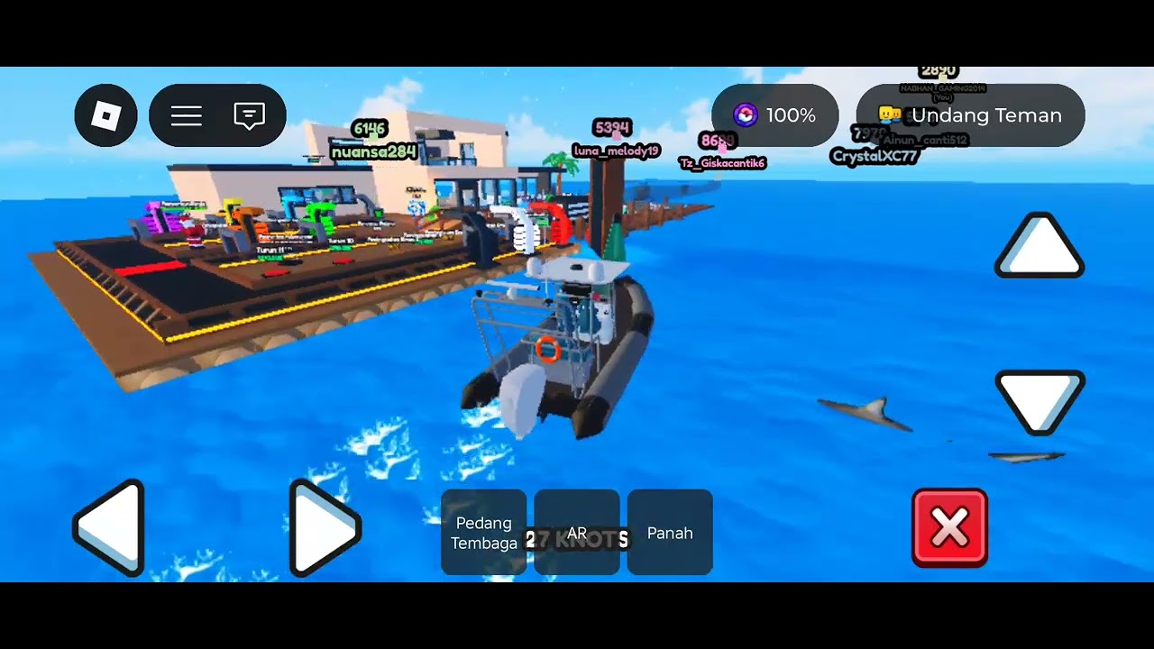 temenin aku berburu hiu guys!!! 