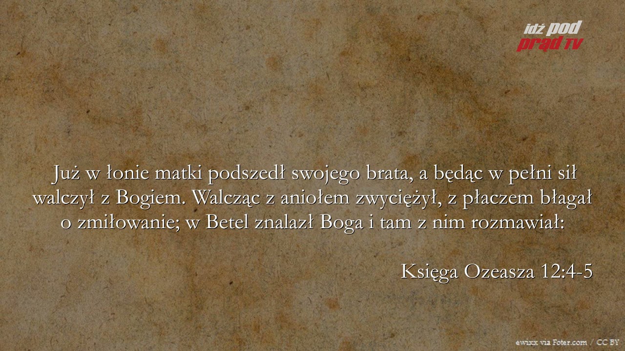 BIBLIA NA CO DZIEŃ: Księga Ozeasza 12 cz.1 episode artwork