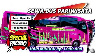 BLACK PINK BUS EXSOTIK ORIGINAL KAROSERI RESTU IBU & MODIF DOUBEL GLASS screenshot 3