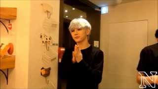 [FANCAM] 27.10.2013 Hansol & Kidoh @ Volunteer Event.