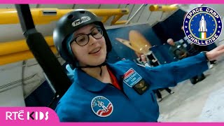 How to MOON WALK?! 🚀🚶‍♂️🌕 |  Movements in Space 👩‍🚀| Space Camp |@RTEKids​