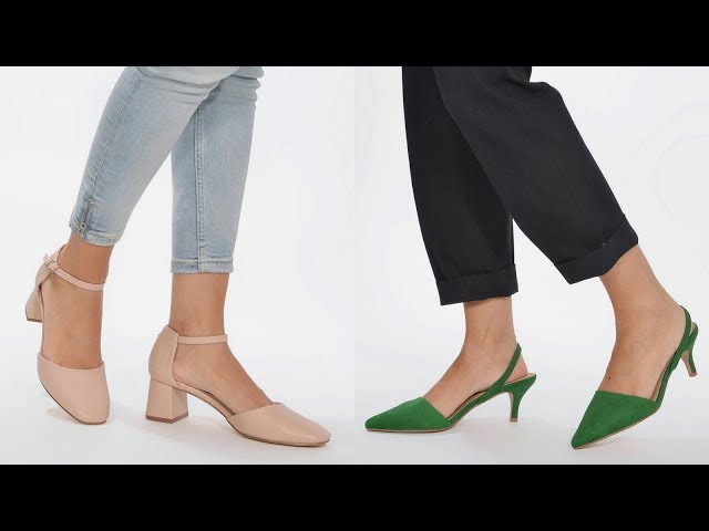 ZAPATOS DE TACÓN BAJO PARA MUJER, MUY CÓMODOS Y ELEGANTES