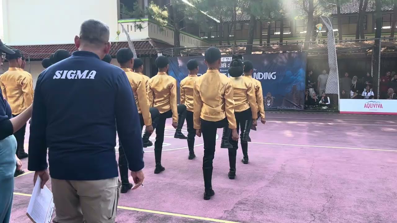 JUARA UTAMA 1  DAN JUARA UMUM LKBB SIGMA II – PASKIBRA SMA VETERAN 1 SUKOHARJO TIM A