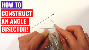 Constructing an Angle Bisector