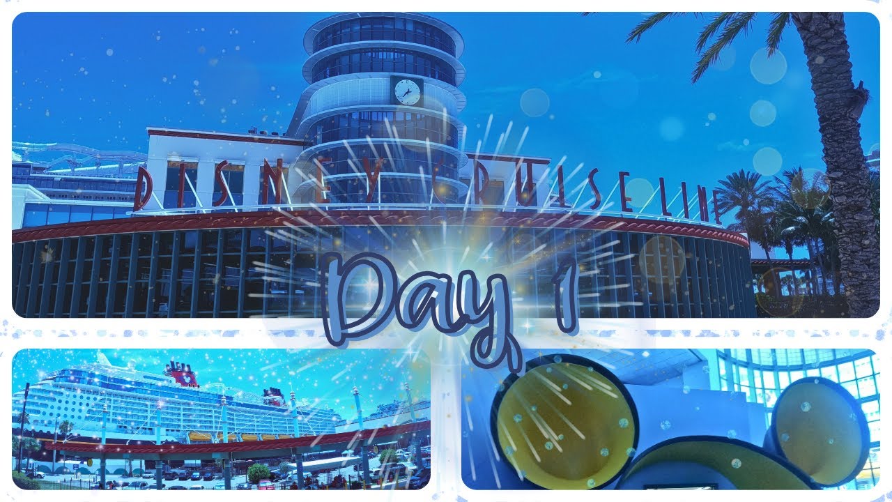 Disney Cruise Treasure Trip Travel Day