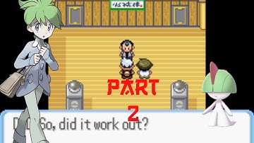 Pokemon ruby part 2 - wally caught ralts!!!!