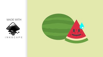 Inkscape Howto - Cute Watermelon