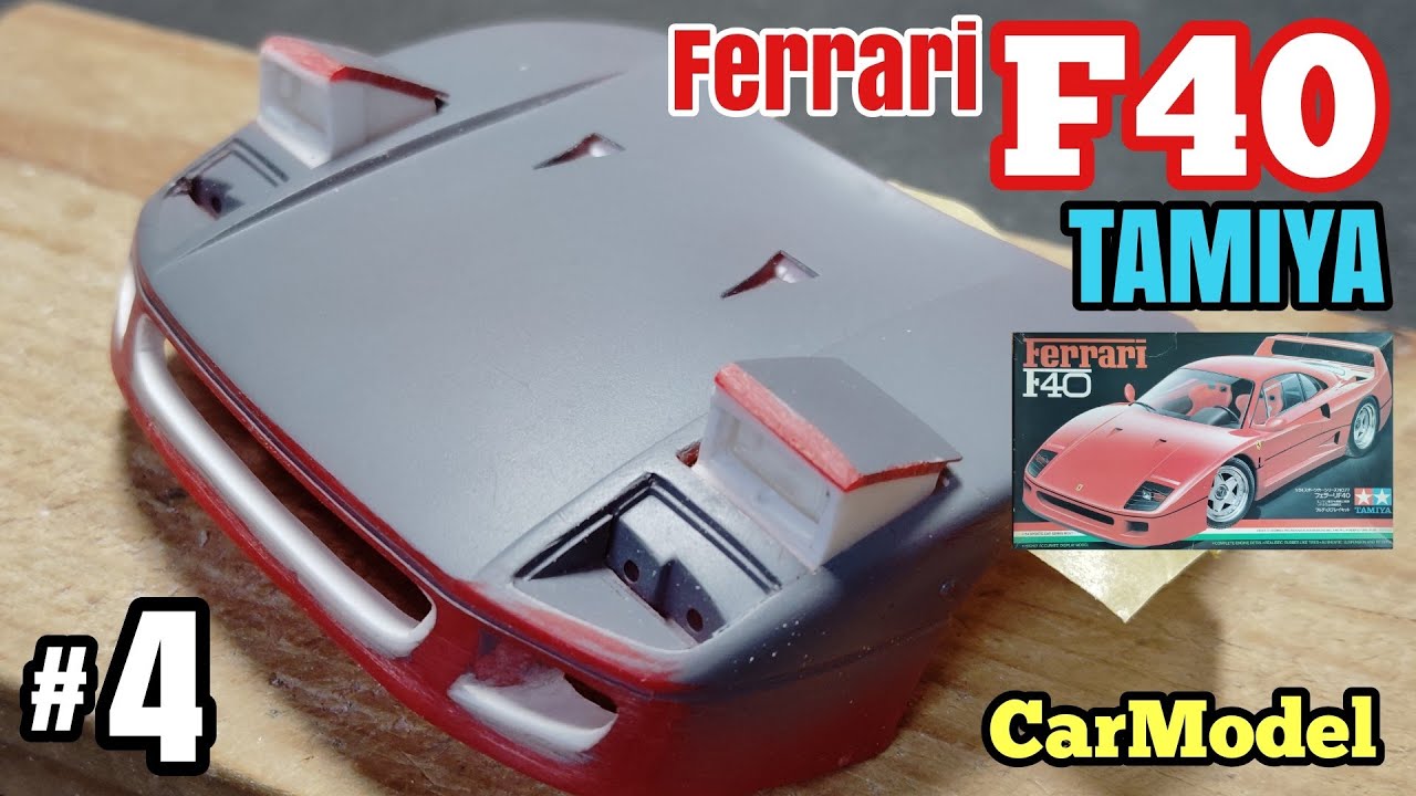 Tamiya Ferrari F40 Production 4: Making a Retractable Light