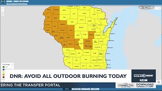DNR warns of increased wildfire risk