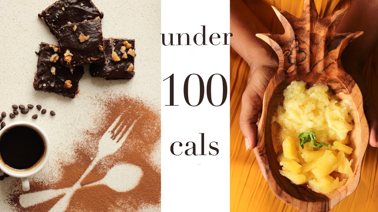 Low Calorie Vegan Dessert Recipes 3 Easy Vegan Dessert Recipes Under 100 Calories Youtube