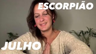 Tarot Escorpião . Julho 2023 . Karma zerado. A nova tribo. Só escolher