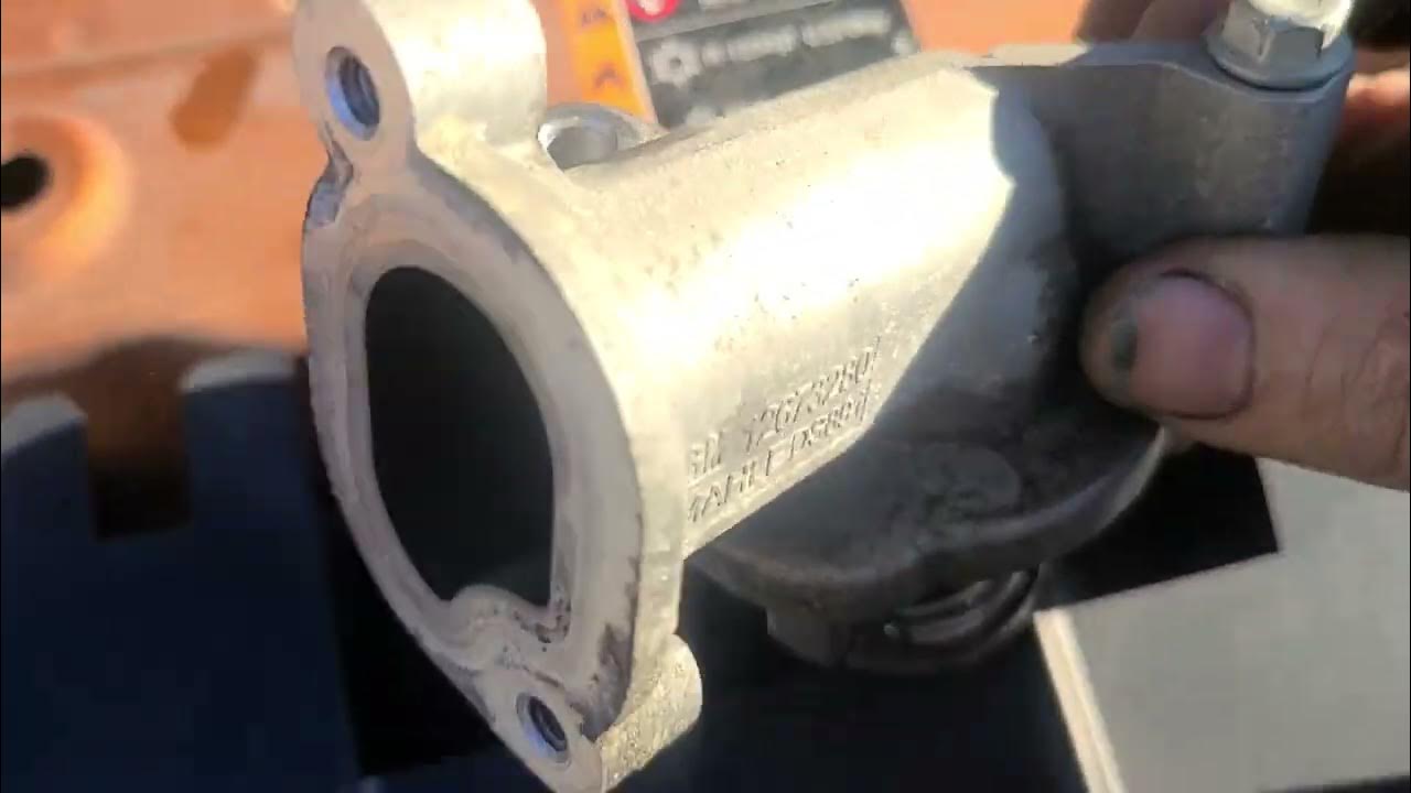2017 Chevy Colorado thermostat replacement fans staying on and no AC